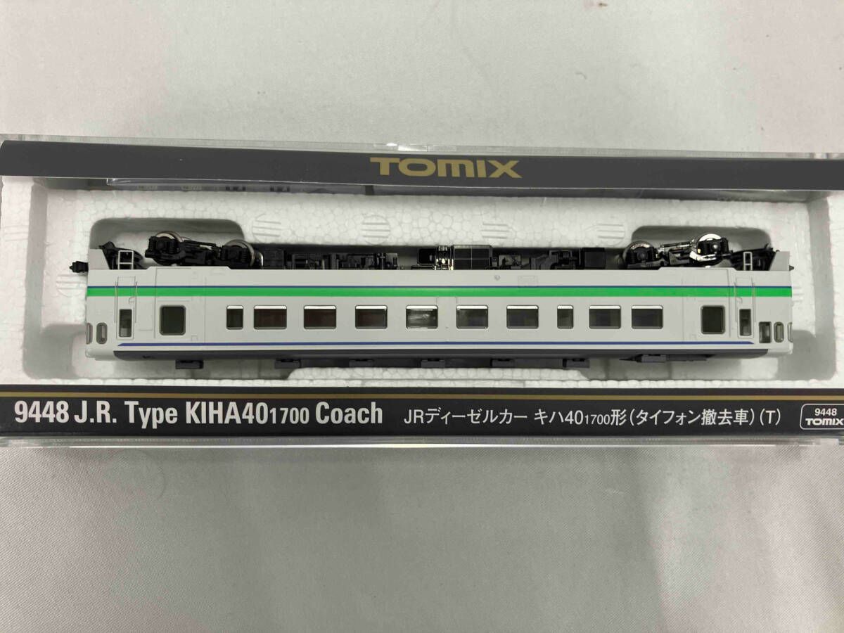 TOMIX Nゲージ キハ40-1700形 タイフォン撤去車 T 9448 鉄道模型 ディーゼルカー Amazon | トミーテック TOMIX Nゲージ JR キハ40 1700形