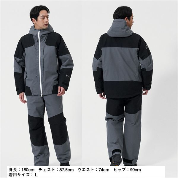  ダイワ 防寒服アウター DW 1825 GORE TEX コンビアップウィンタースーツ ガンメタル 2 XL ウェア フィッシング