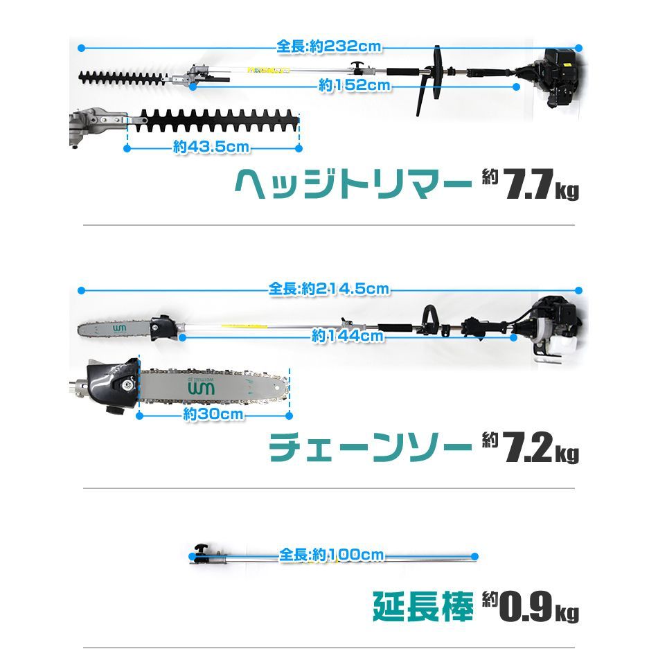 送料無料】1台4役 多機能園芸機 多機能 草刈り機 草刈機 刈払機 生垣