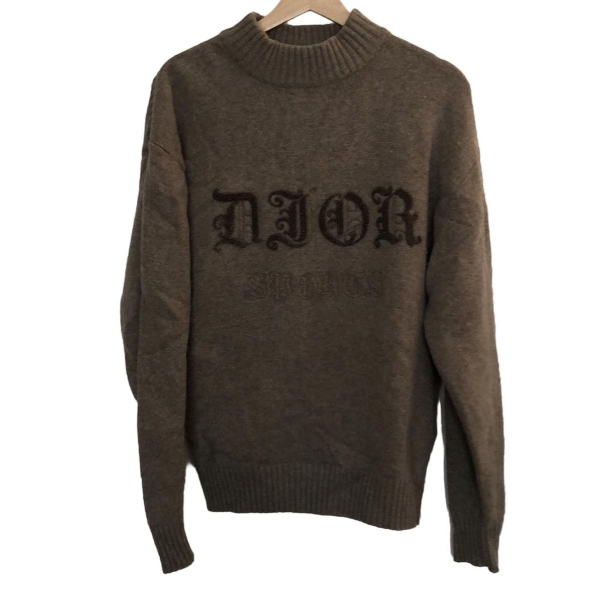 Christian Dior MONSIEUR クリスチャンディオールムッシュ 長袖セーター サイズL メンズ ライトブラウン