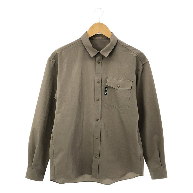 RIDGE MOUNTAIN GEAR / リッジ マウンテン ギア | Poly Basic Long Sleeve Shirt / ポリ ベーシック シャツ | S | メンズ