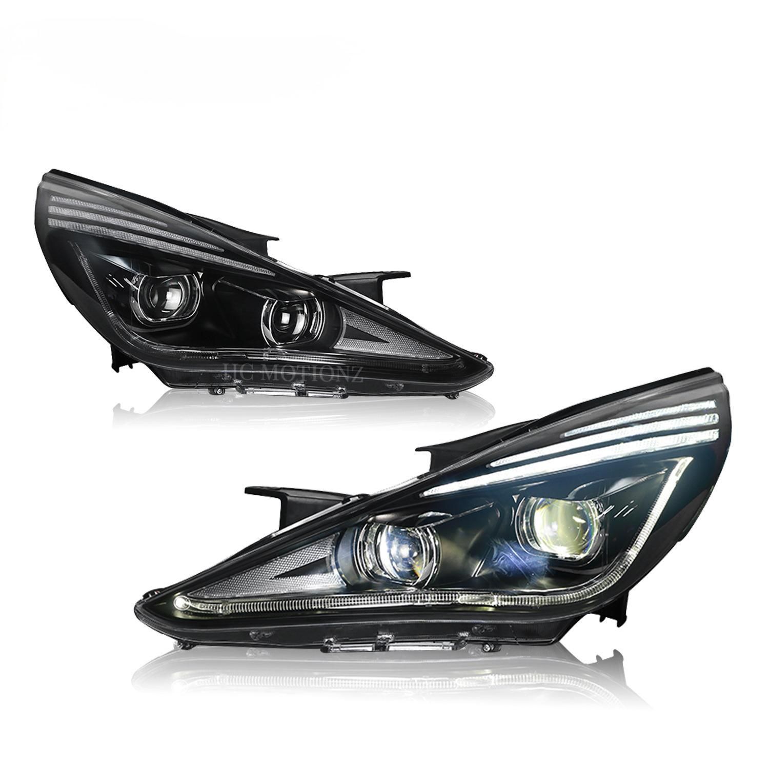 新作登場！ 現代 ソナタ8 Sonata 11-15モデルLED改装ヘッドライトアセンブリ 10.02