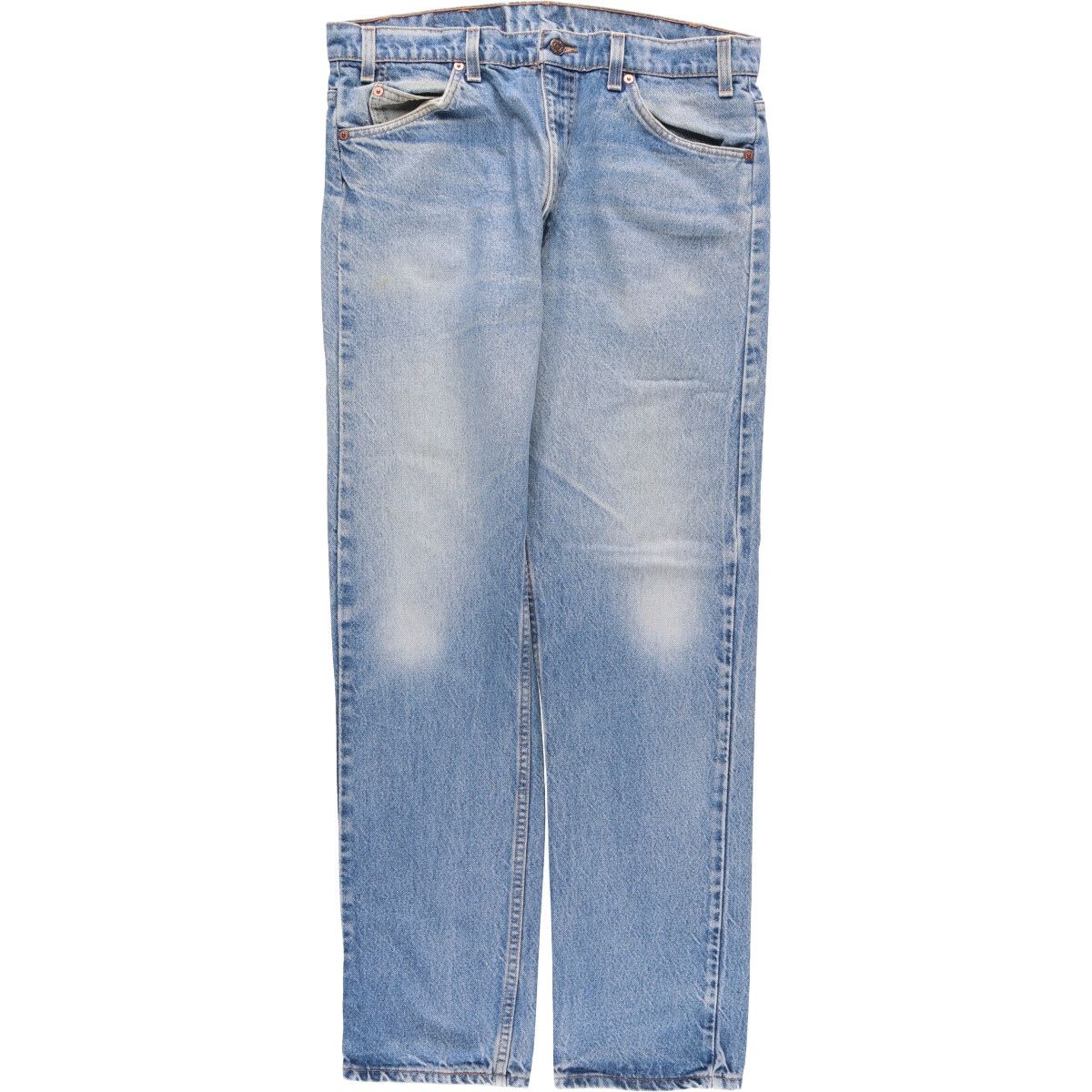 古着 90年代 リーバイス Levi s 505 REGULAR FIT STRAIGHT LEG オレンジタブ テーパードデニムパンツ メンズw36相当|eaa587431