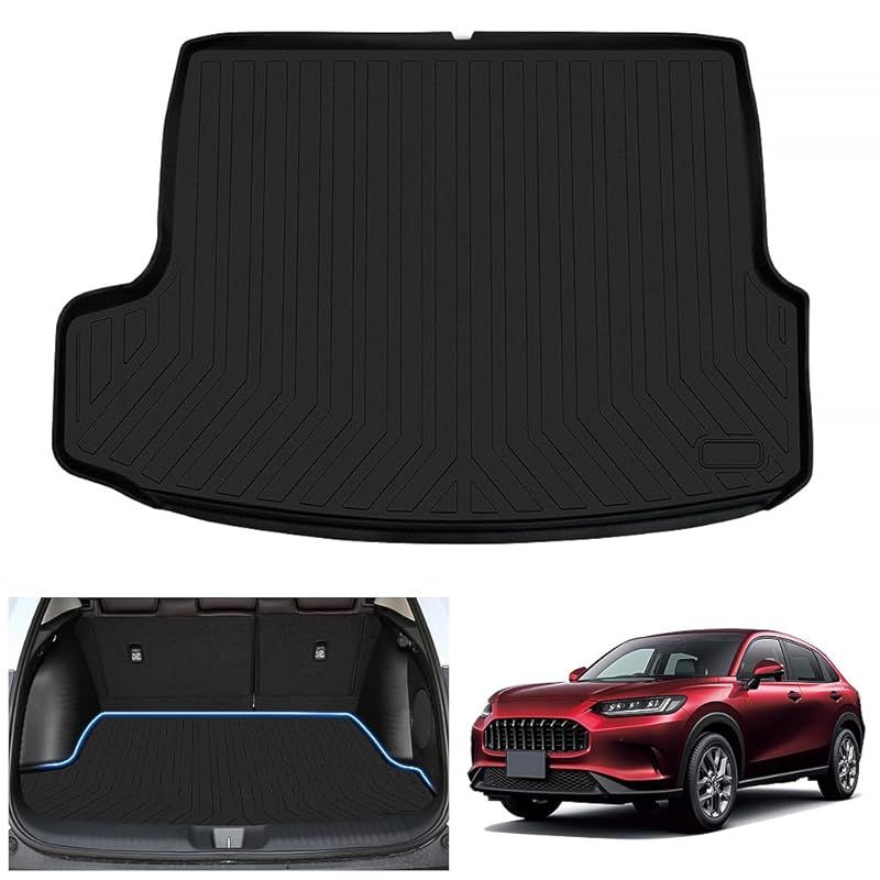 ZR-V 専用 ラゲッジマット RZ3 RZ4 RZ5 RZ6 車種専用設計 3D トランクマット TPE素材 カーゴマット TPE素材 防水 滑り防止 耐汚れ ラゲッジトレイ 取付簡単 内装 カスタム パーツ カー用品 (ホンダ ZR-V