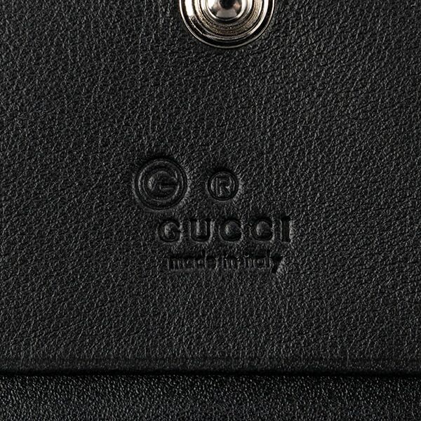 新品 グッチ GUCCI カードケース マイクログッチシマ ブラック - メルカリ