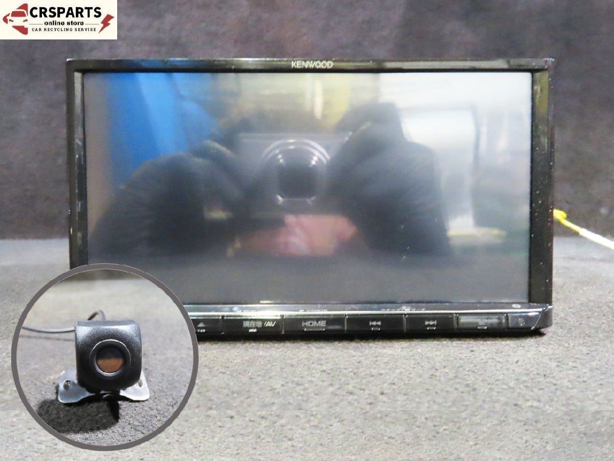 KENWOOD MDV-D708BT リアカメラ付 地図 2020年 メモリーナビ DVD Bluetooth ◆取外 JE1◆ |No 13822