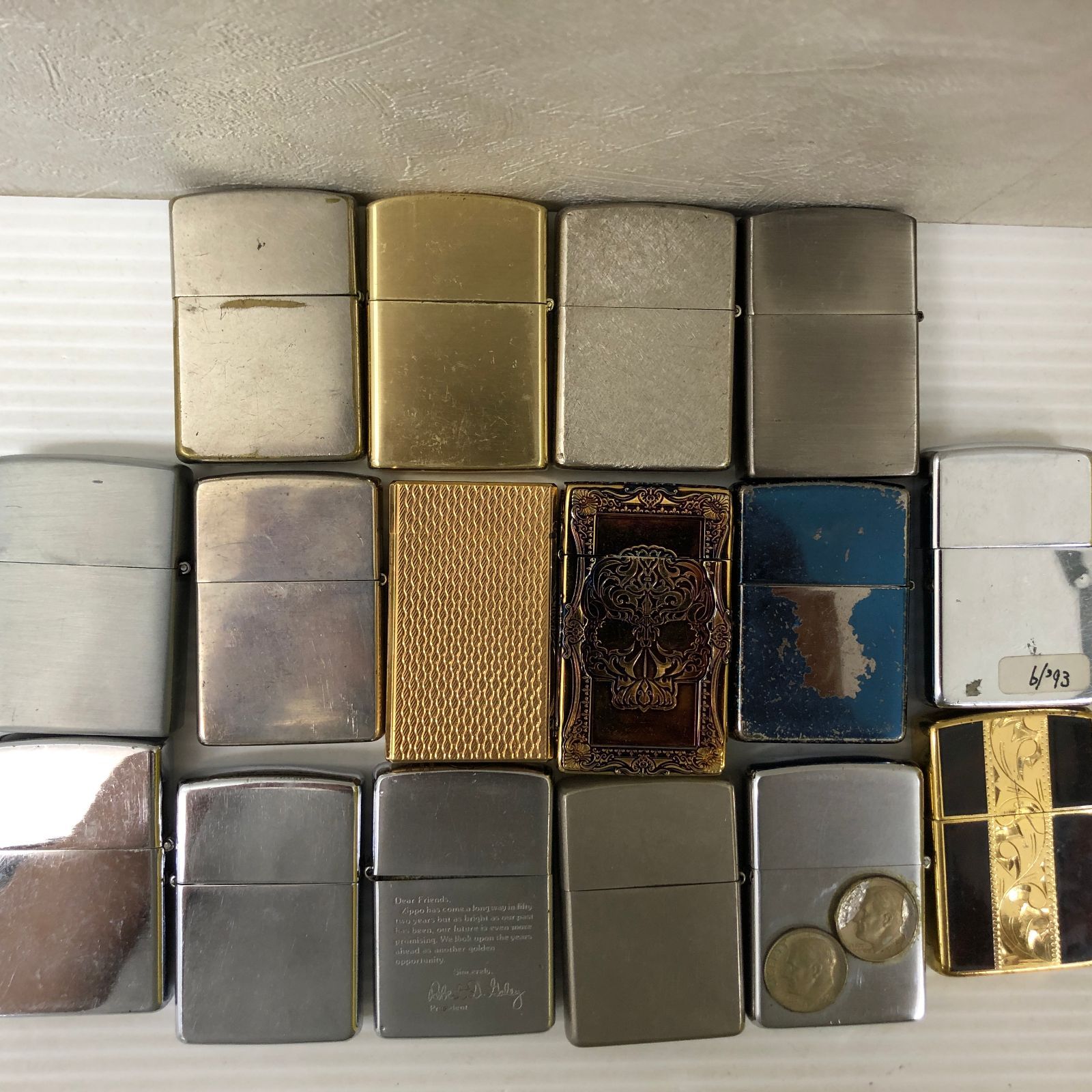 【HR-2】おまとめ出品　ジャンク　ライター　大量放出 !!　オイルライター　ZIPPO　ジッポライター　状態いろいろ　おまけ付き Yahoo!オークション -「大量まとめ売り」(一般) (ライター)の落札相場