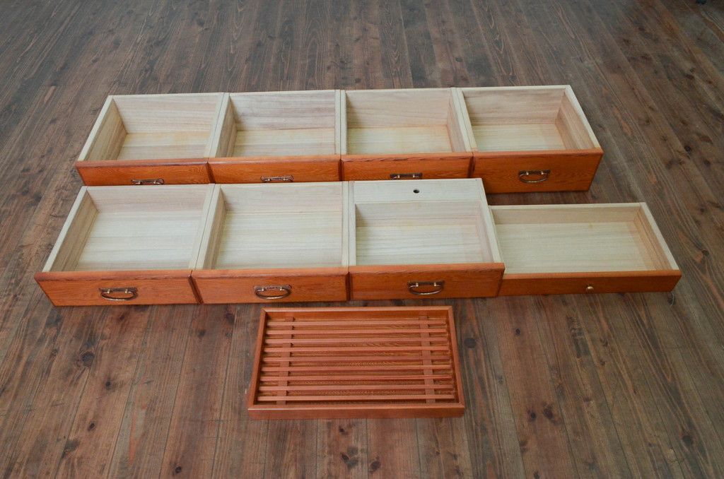 ☆事前問合せ必須☆ 茶箪笥 中古 美品 屋久杉 茶棚 戸棚 収納棚 飾り棚