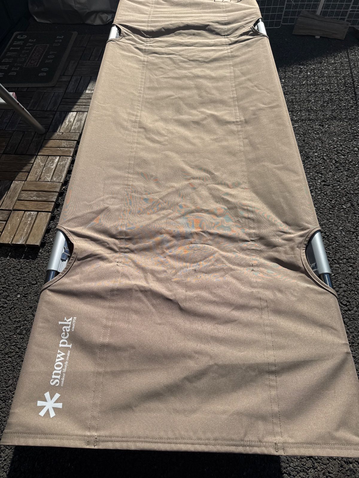 代様 スノーピークコット ハイテンション ベッド アウトドア キャンプ
