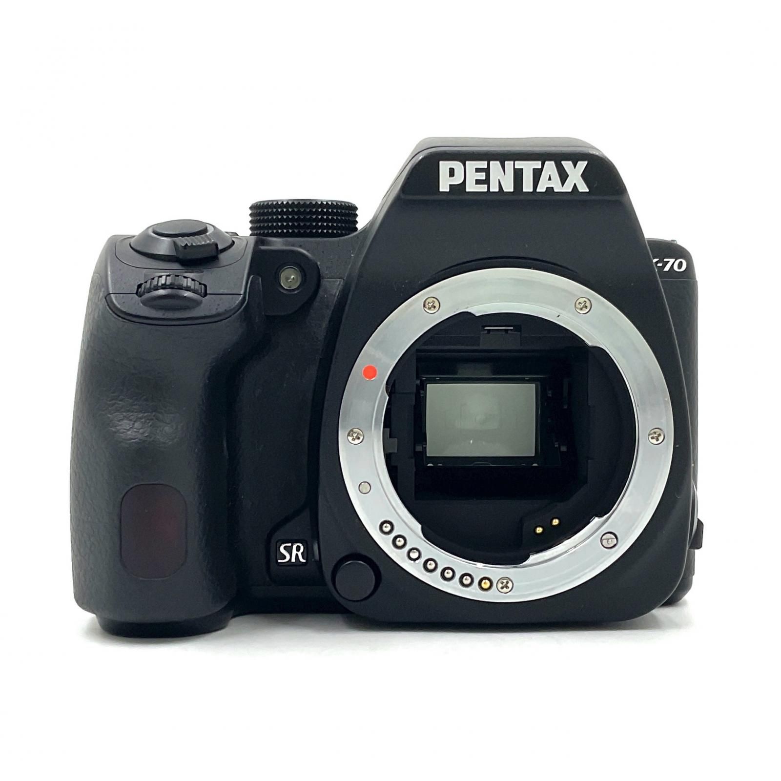 全額返金保証 最速発送 PENTAX デジタル一眼 K-70 ボディ ブラック 動作 済 シャッター2475回