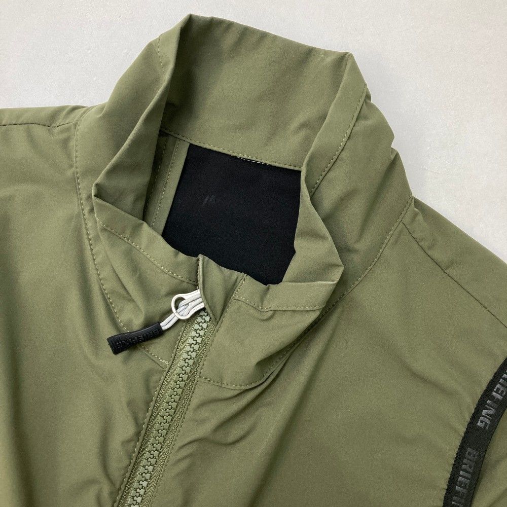 サイズ S BRIEFING GOLF ブリーフィング ジップベスト カーキ系 240101469065 ゴルフウェア レディース ストスト LLC-HASEGAWATOSO_COM