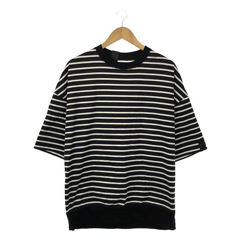 N.HOOLYWOOD / エヌハリウッド | 2023SS | COMPILE LINE / コンパイルライン BASQUE SHIRT ボーダー バスクシャツ カットソー | 40 | メンズ