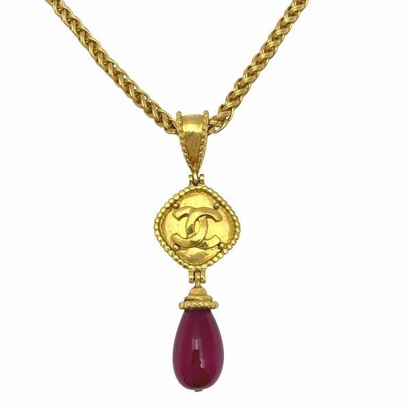 シャネル　CHANEL　ココマーク　96A　ロング　ネックレス　ブランド小物　アクセサリー　レディース