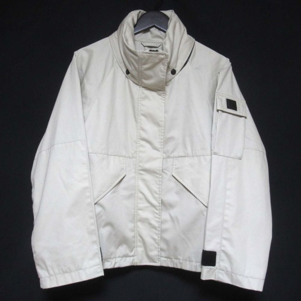 インポート・海外人気ブランド 美品 20SS WOOLRICH ウールリッチ LILY SHORT JACKET 収納フード ノーカラージャケット