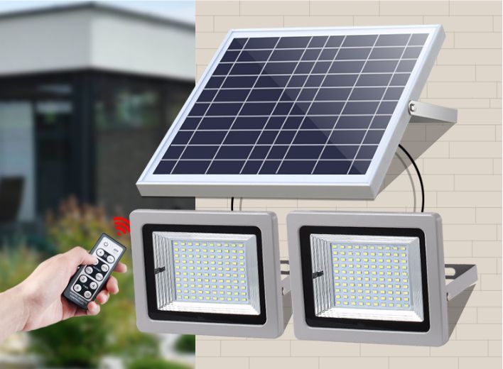 お見逃しなく 太陽光発電 100LEDライト ソーラーライト 芝生 ガーデン 照明 高輝度 道しるべ 庭 撥水