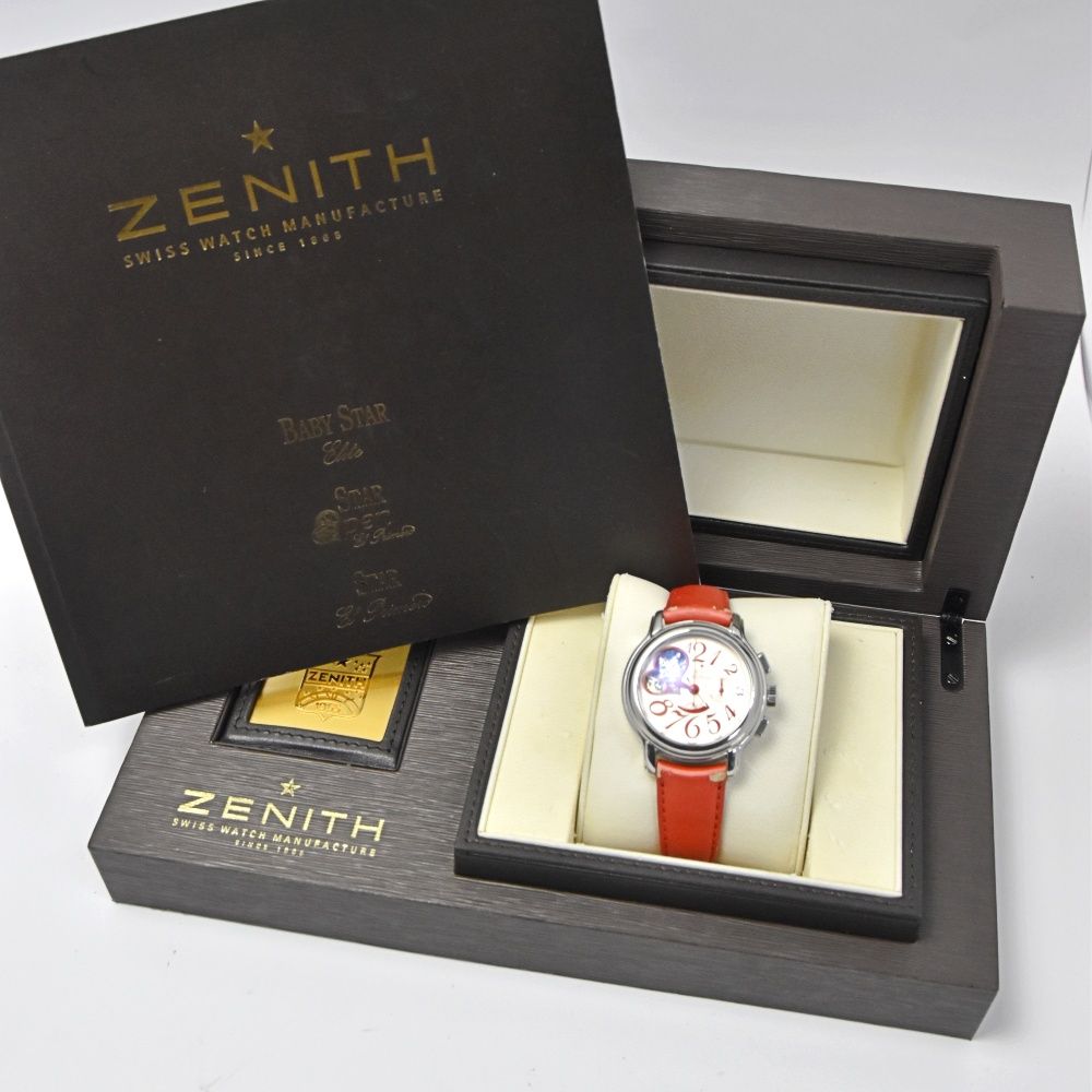 古時計 ゼニス ZENITH 03.1230.4021 クロノマスター エルプリメロ オープン