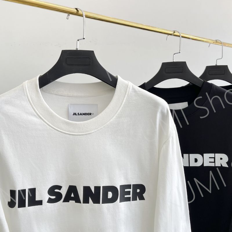 新品 JIL SANDER ジルサンダー Tシャツ男女兼用 長袖 メンズ 