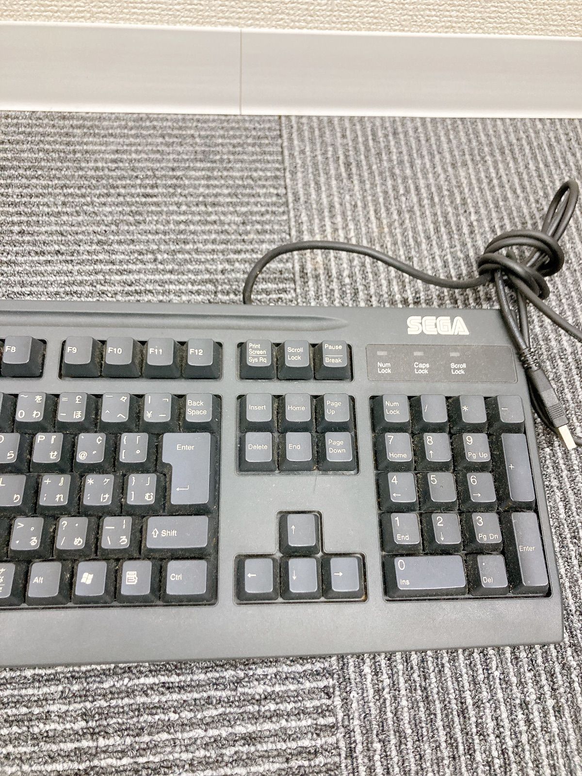 USED】ザ·タイピング·オブ·ザ·デッド ゾンビパニック キーボードセット