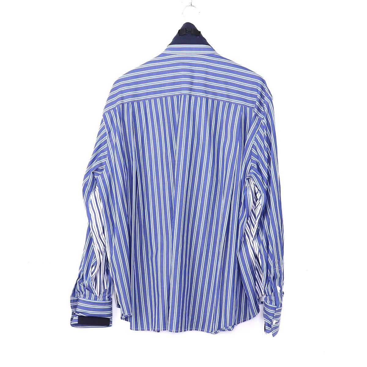 SACAI サカイ 20SS ドッキングストライプシャツ ブルー サイズ2