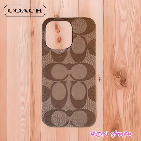 COACH iPhone13 pro 対応 ケースC8023 KHAKI コーチ COACH iPhone13 pro 対応 ケースC8023 KHAKI