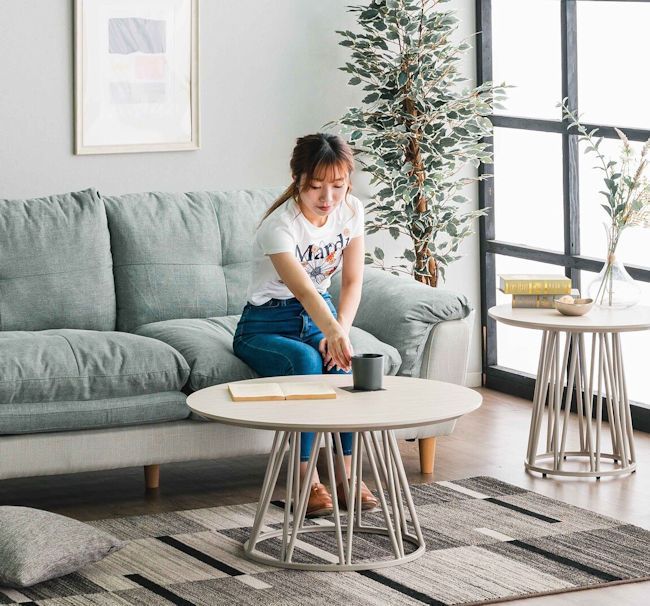 a.depeche アデペシュ センターテーブル ローテーブル a.depeche socph center table / アデペシュ ソコフ センター