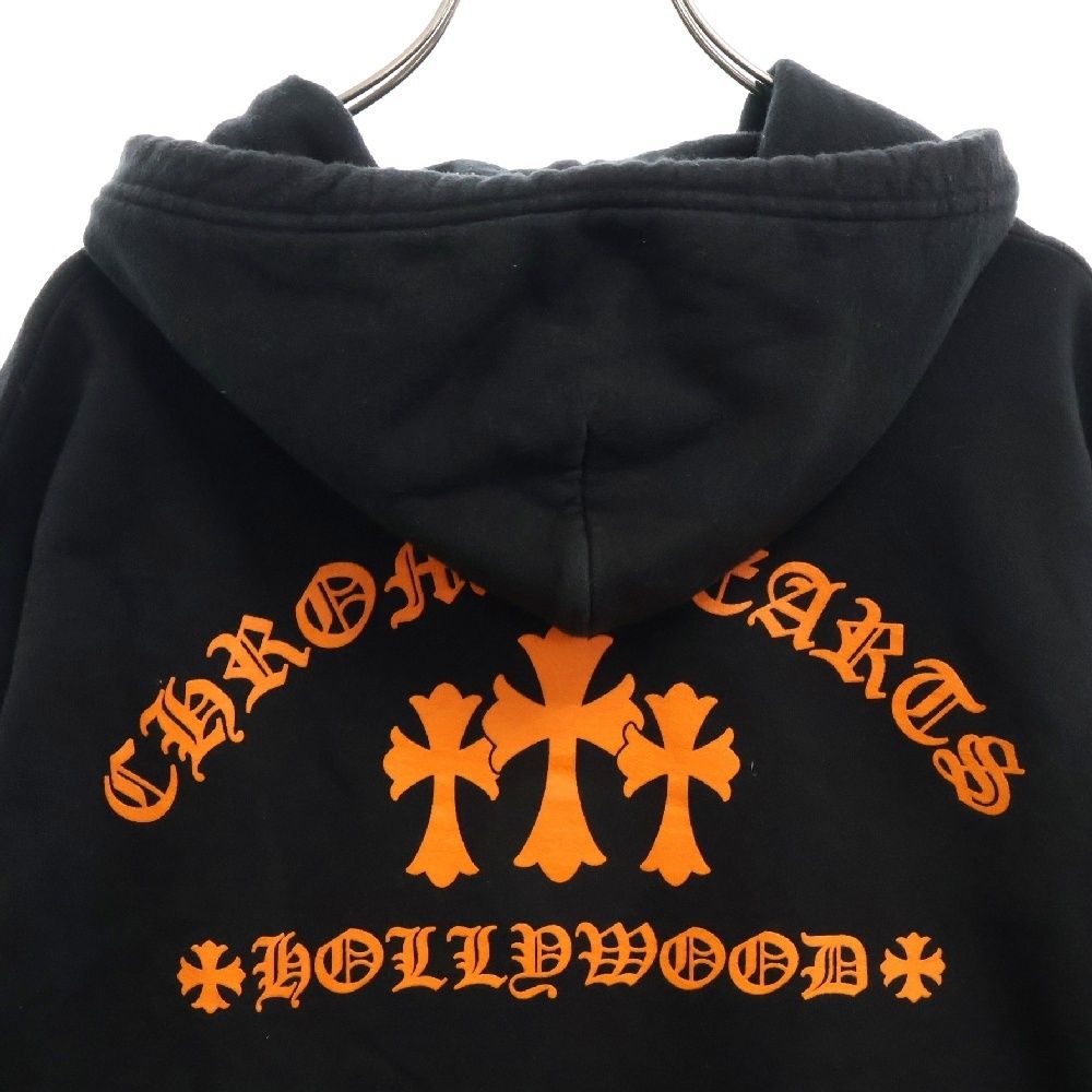 CHROME HEARTS (クロムハーツ) Orange Cemetery Cross Pullover