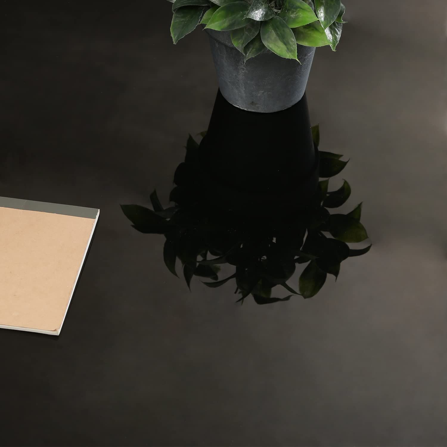 在庫処分』 70390 キーボードトレイ付 強化ガラス 勉強机 ブラック 幅