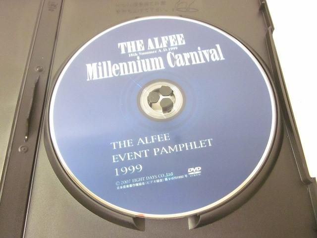 中古品 THE ALFEE EVENT PAMPHLET 1999 LIVE DVD - メルカリ