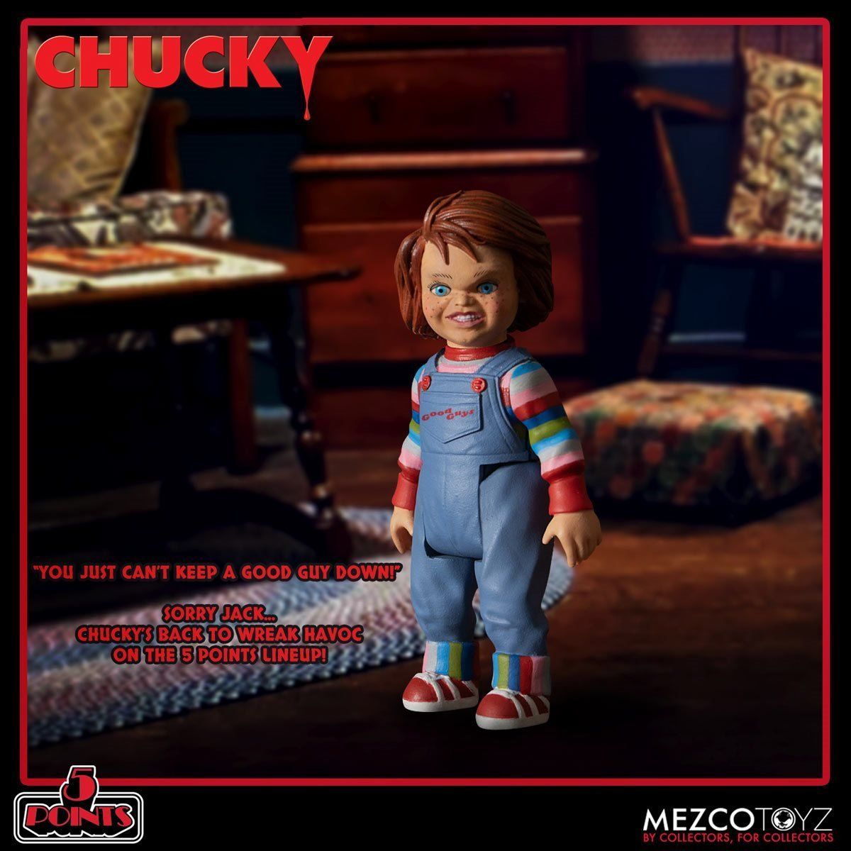 チャッキー 5ポイント フィギュア Child's Play Chucky 5 Points