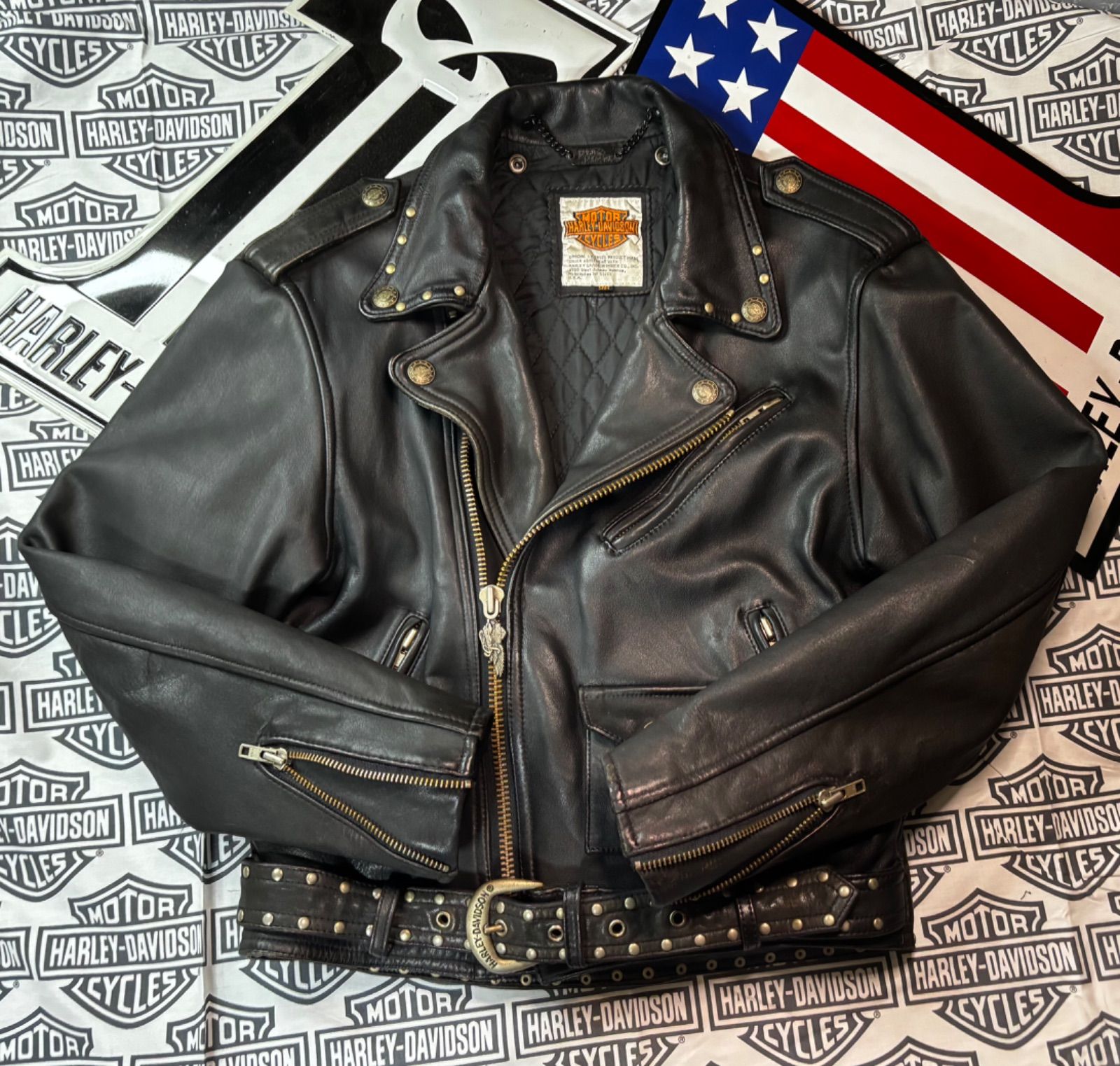 ⭐️Harley-Davidson⭐️絶版レアモデル❗️⭐️非常にレアな背面3D 