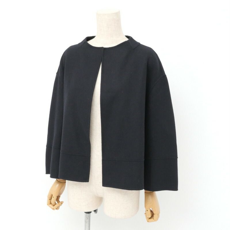 □美品□ADORE アドーア ライトリバージャケット ショート丈ジャケット 