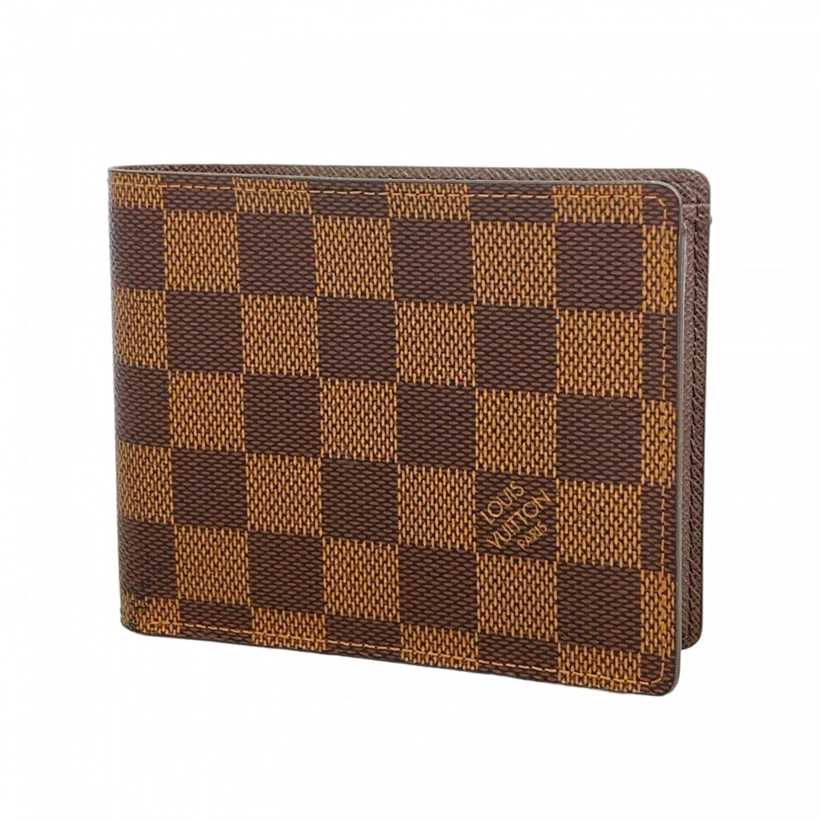 ルイ ヴィトン Louis Vuitton ルイ ヴィトン 財布 ダミエ ポルトフォイユフロリン N60011 エベヌメンズ