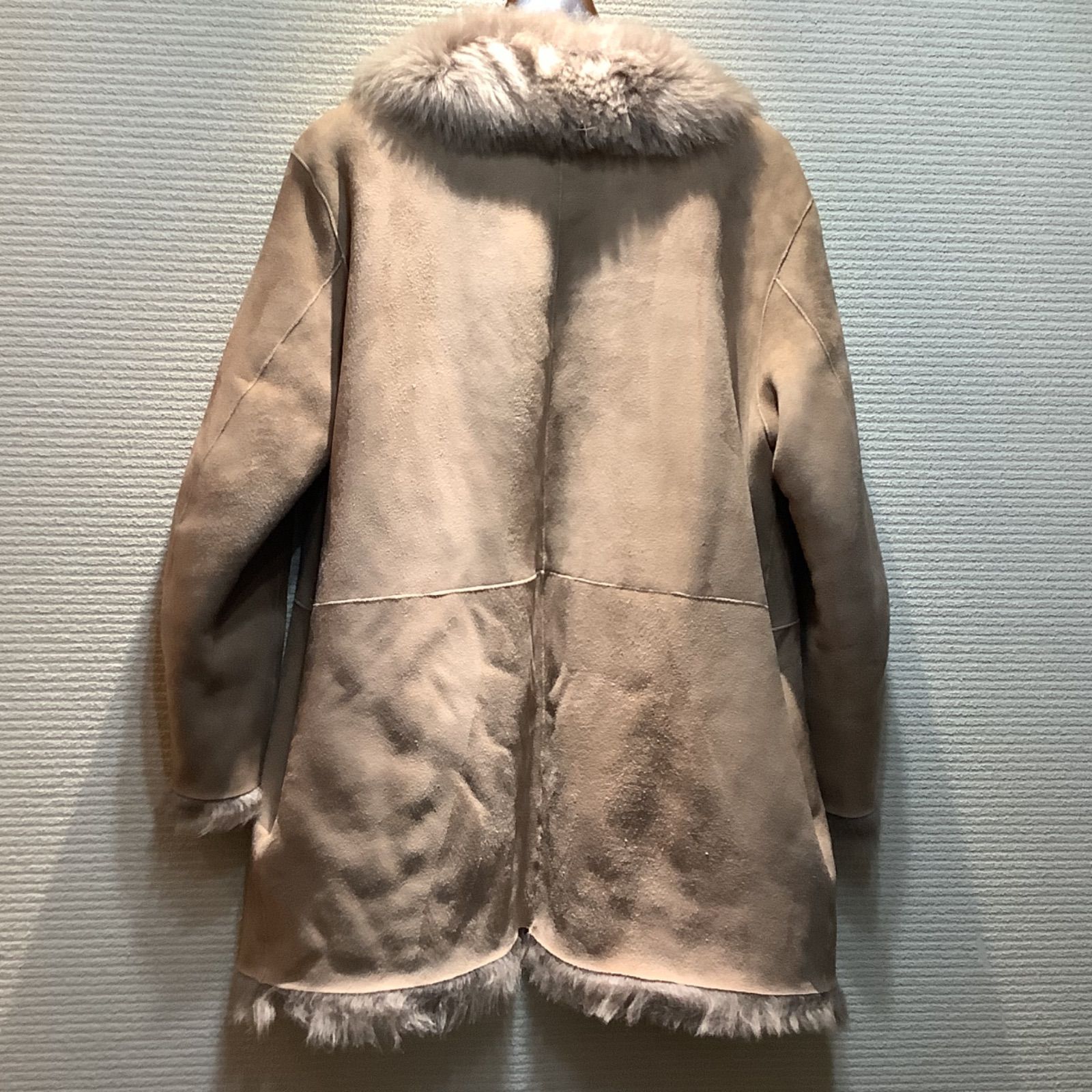 ☆年末年始セール☆ 美品 Drawer ドゥロワー 羊革 ムートン 