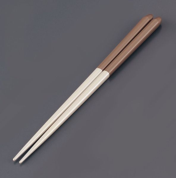 リック(Lic) 木製 ブライダル箸 パールホワイト/ベージュ 24cm 入数：1セット(5膳入) RHSR902