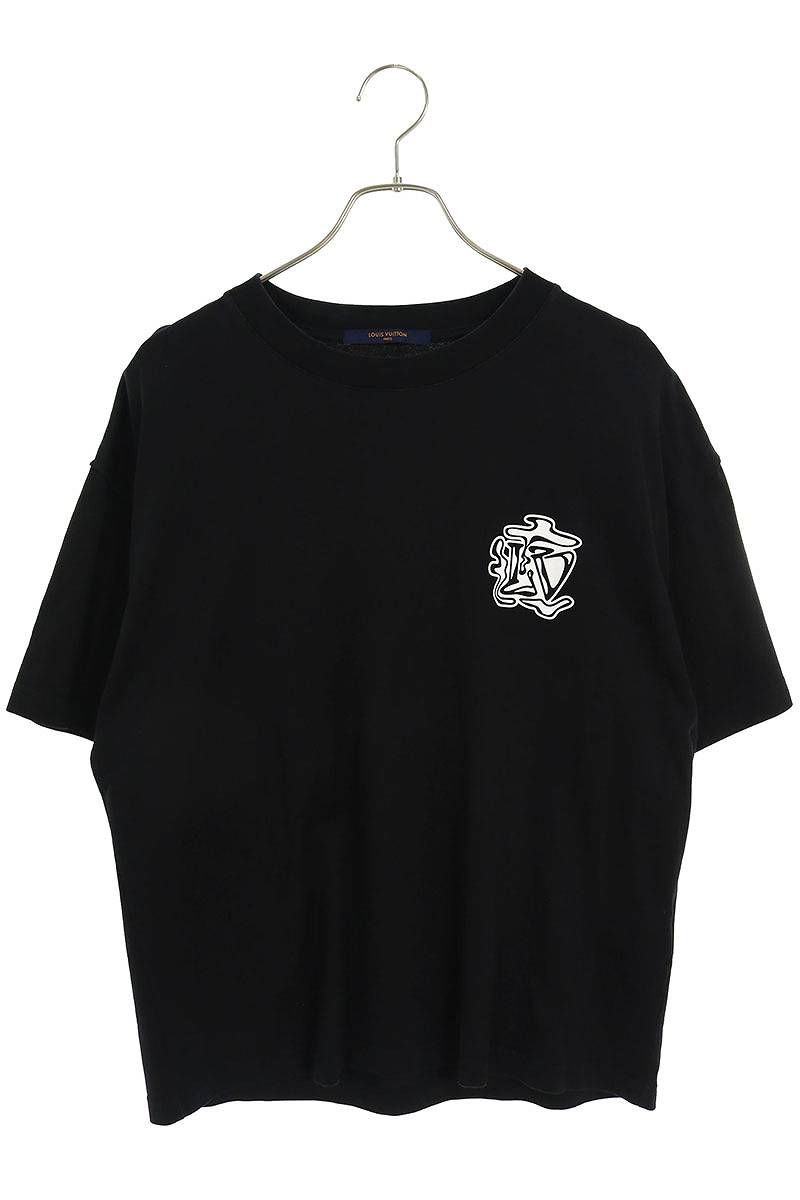 ルイヴィトン 19AW RM192 NPG HHY90W LVスモークプリントTシャツ 