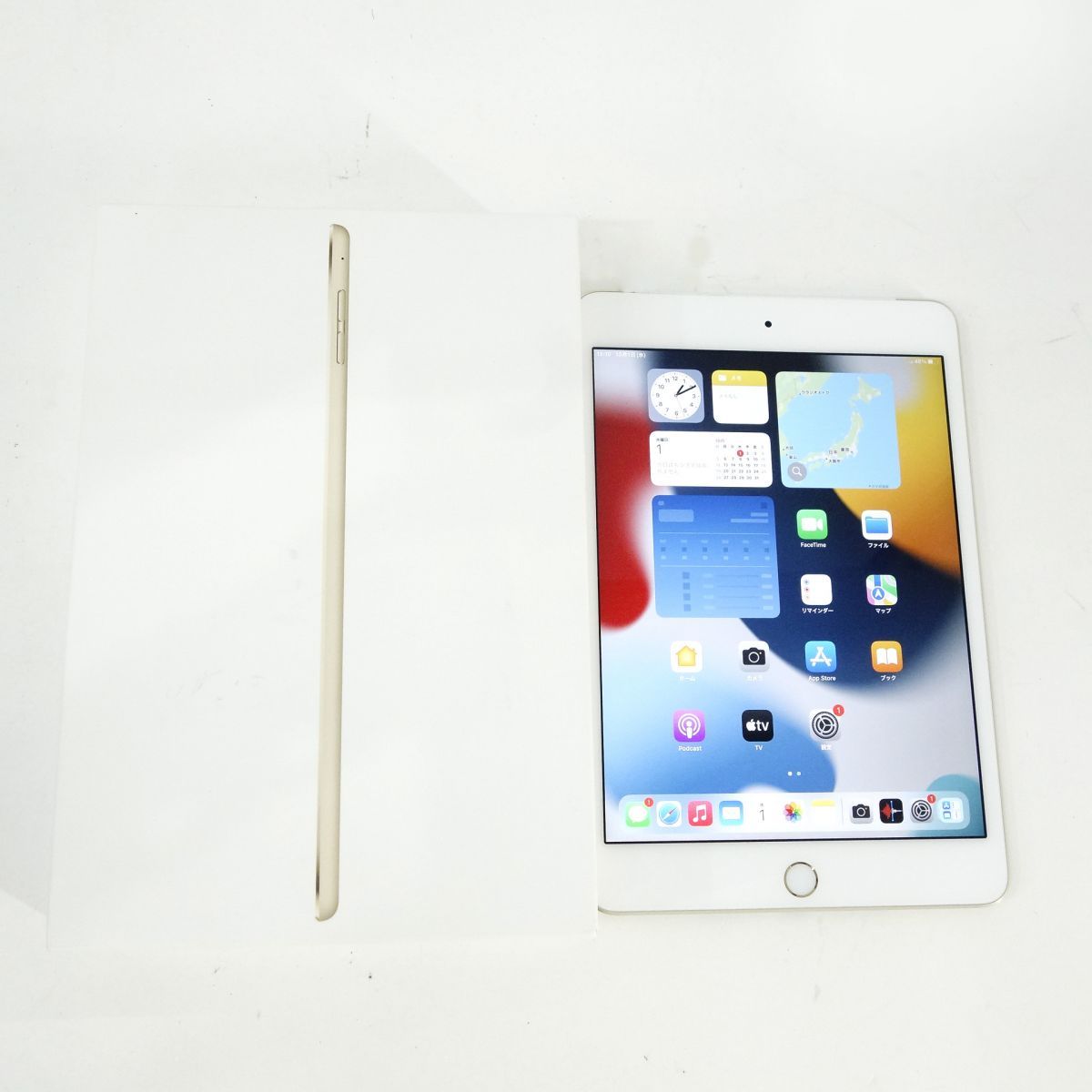 Apple iPad mini 4 16GB MK712J/A [ゴールド] Apple iPad Mini 4 16GB WiFi Retina Display 7.9 Touch ID GOLD GRAY