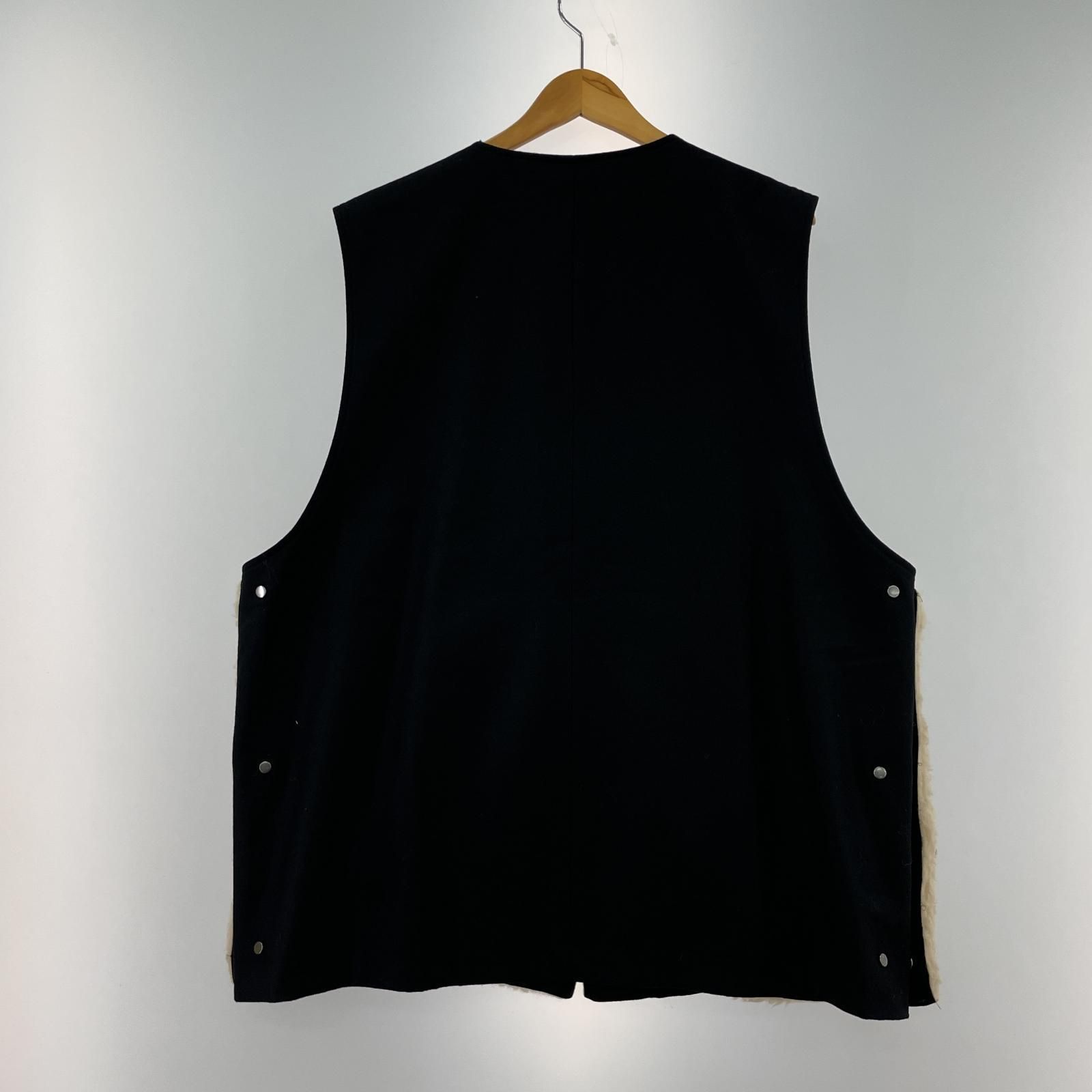 stein 23AW WOOL FUR REVERSIBLE VEST S ベージュ - メルカリ