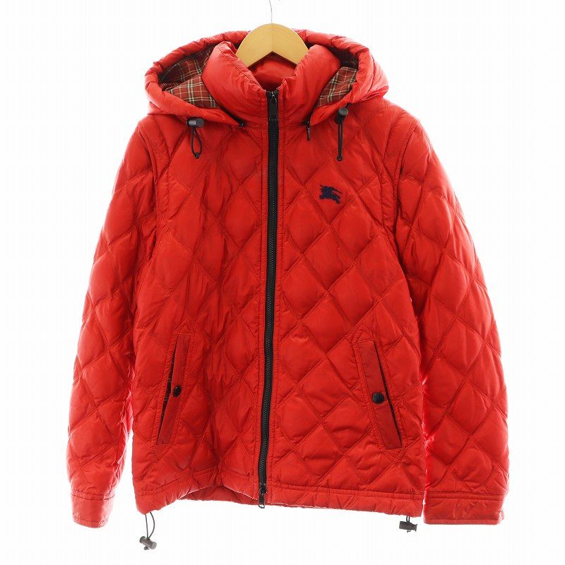 BURBERRY BLACK LABEL ダウンジャケット オレンジ藤木直人着用 BURBERRY BLACK LABEL ダウンジャケット オレンジ藤木直人着用