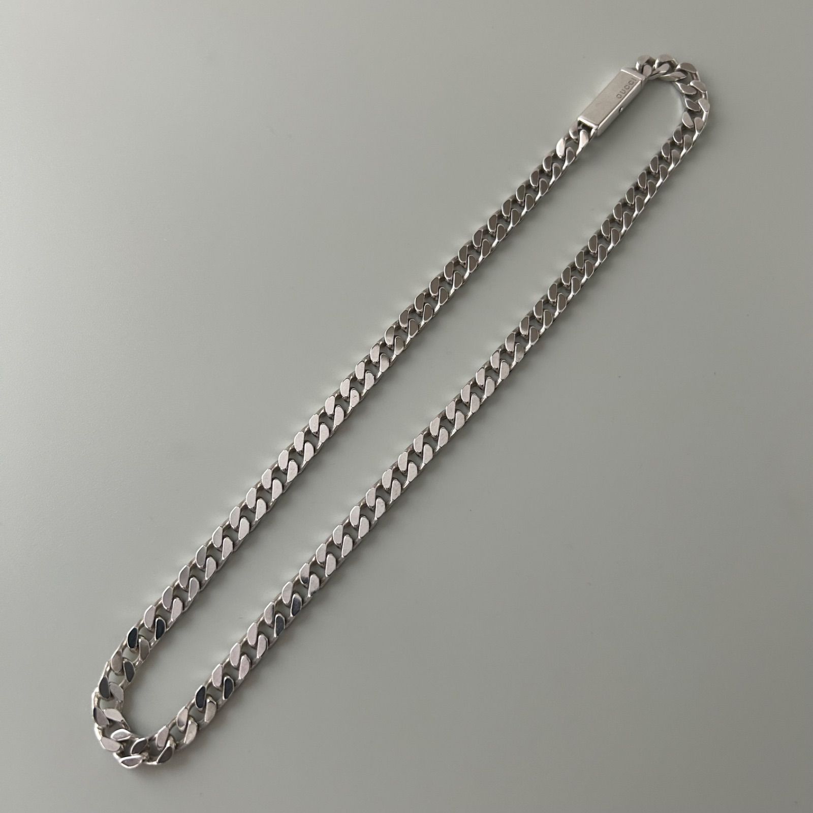 編集中です！様 グッチ 喜平 ネックレス Sterling Silver 925 Flat 