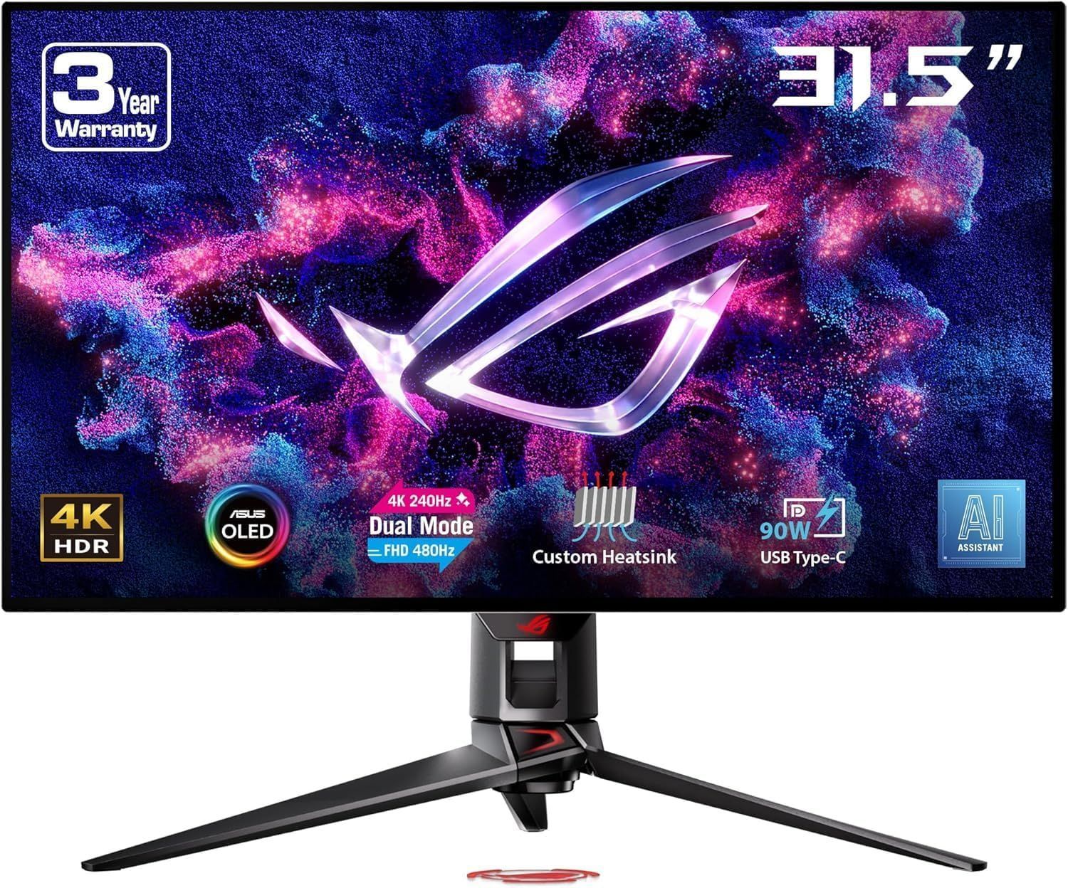 Amazon.com: ASUS ROG Swift 32” 4K OLED Gaming Monitor