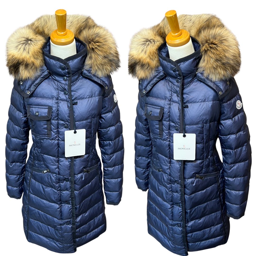 ☆新品未使用☆MONCLER Hermifur ダウンジャケット ラクーンファー