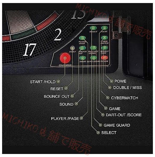 キャビネット自動採点付き電子ダーツトレイバー折りたたみダーツボックス