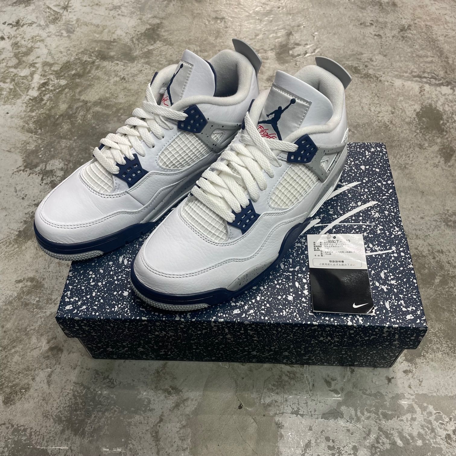 国内正規 新品 NIKE Air Jordan 4 Midnight Navy DH6927-140 