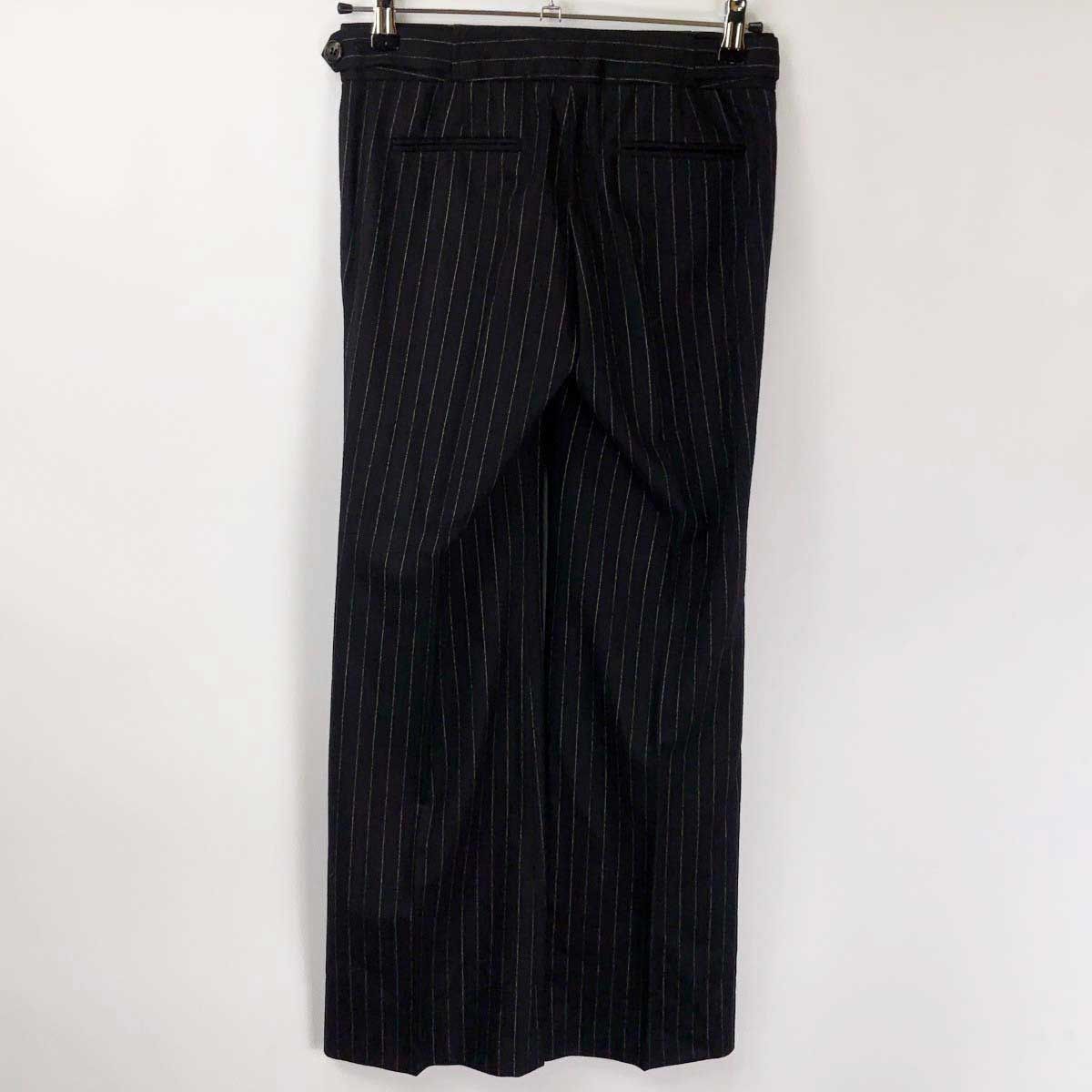 Theory luxe 日本製 ウール ストライプジャケット フレアパンツ 上下 上下セット] セオリー ストライプ ジャケット O パンツ XO