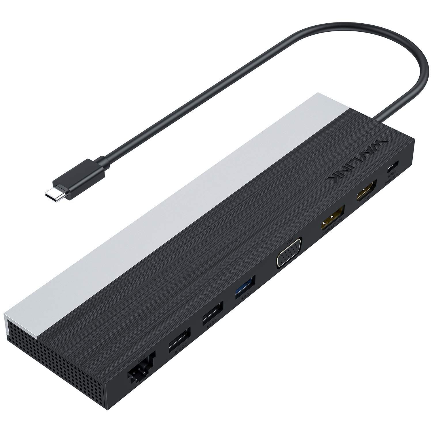 数量 4K USB3.0|USB-C HDMI ＤＰ|VGAポート 出力 SD|TFカード 音声出力 ドッキングステーション100W Windows 7 MST | 8 4Kトリプル | 10 USB-C Max OSX WAVLINK 10|Linu