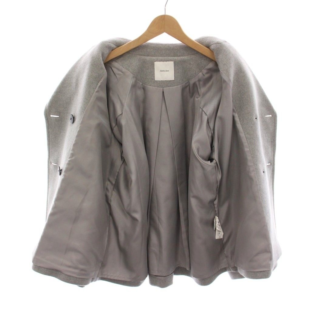 スピック&スパン Spick&Span Wショートビーバーオーバーコート P