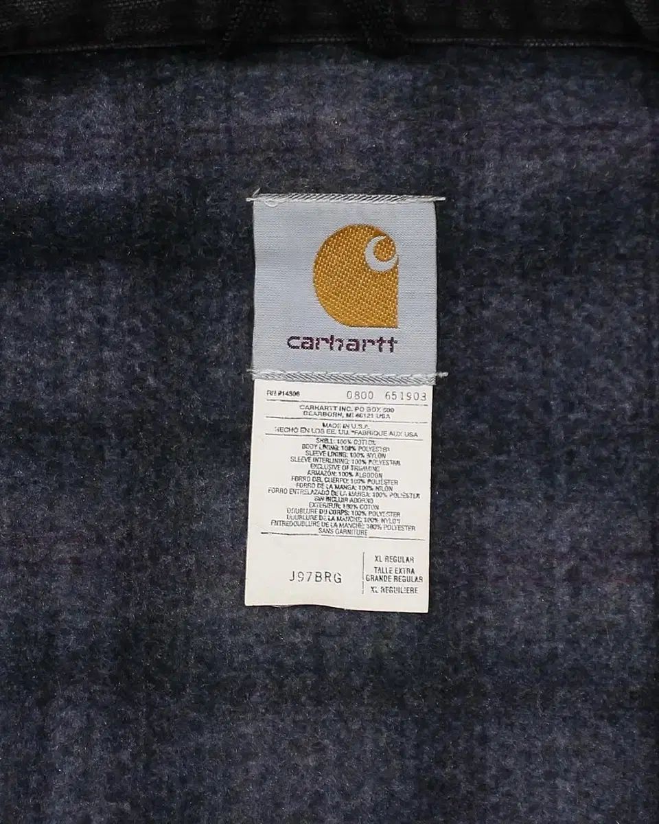 USA Carhartt(カーハート) J97 BRG バーガンディー デトロイトジャケット ジャケット 【ココボタン】 米国製