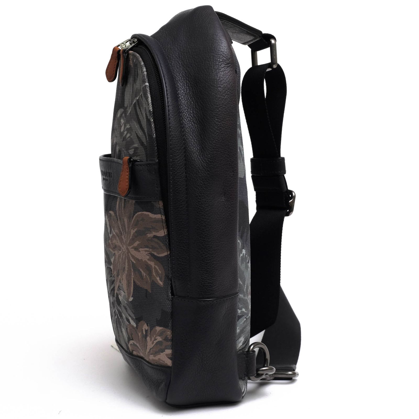 COACH レザー スリングバッグ クロスボディ 黒 ブラック F71751 COACH