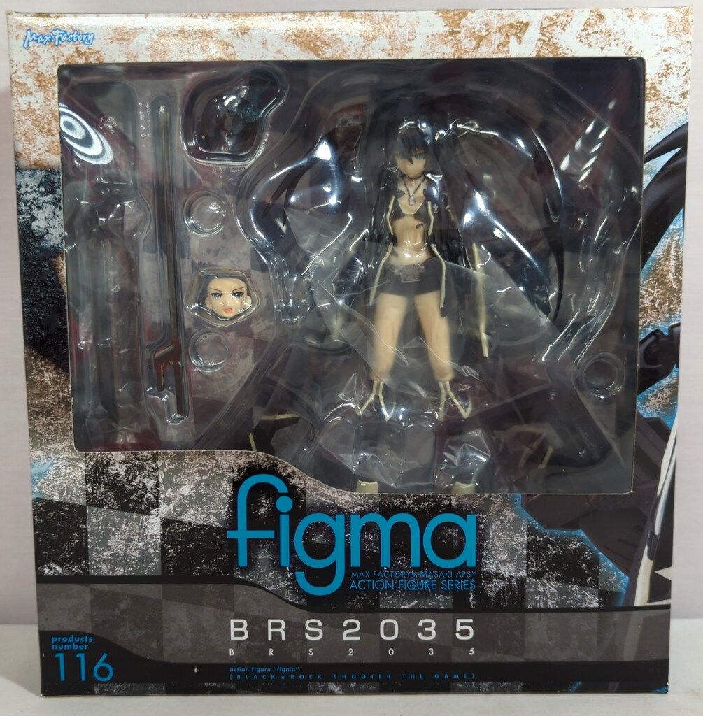【新品未開封品】figma 116 BRS2035 ブラック★ロックシューター MAXFACTORY figma ブラック☆ロックシューター THE GAME BRS2035