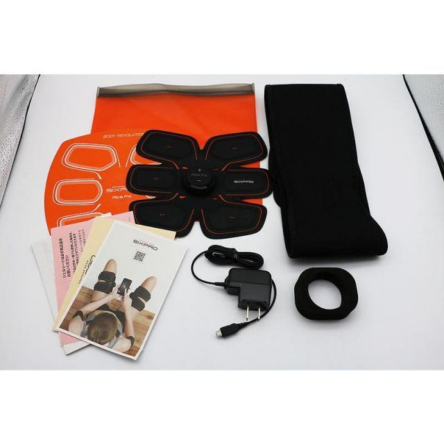 △SIXPAD Abs Fit 2 シックスパッド アブズフィット2 SP-AF2212F-RIF-AF2212F-R 並品